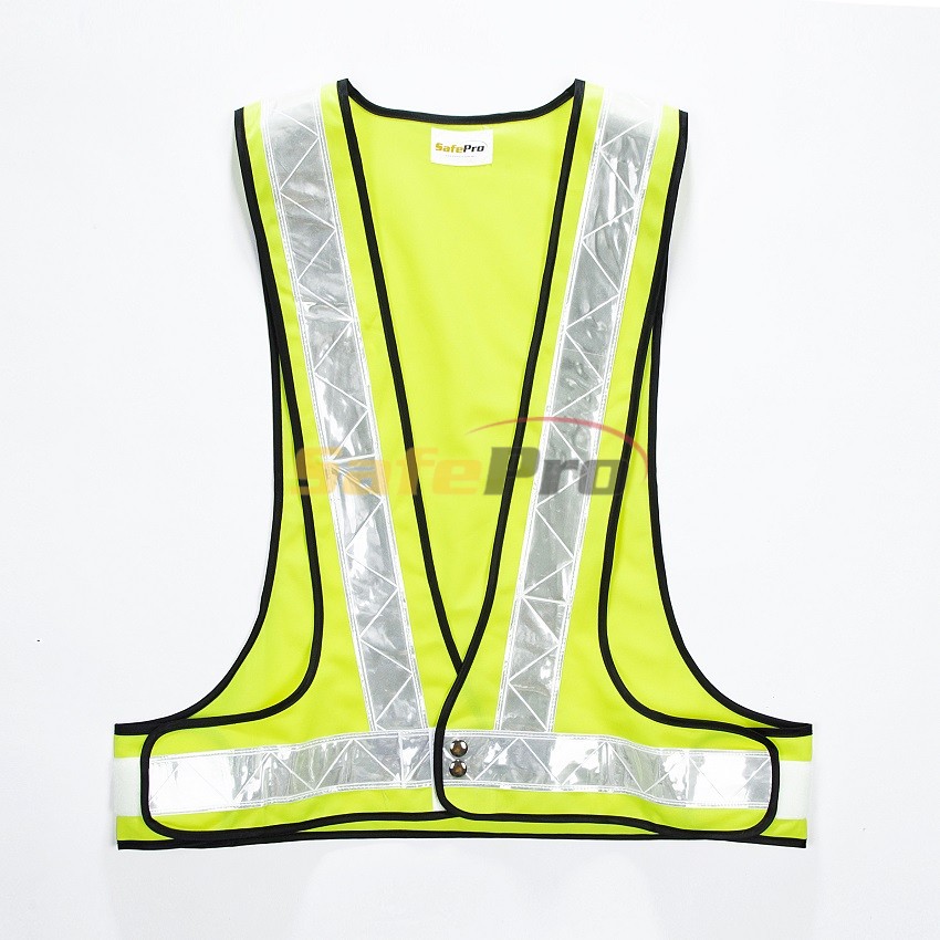 SAFETY VEST V SERIES LIME GREEN | SafePro