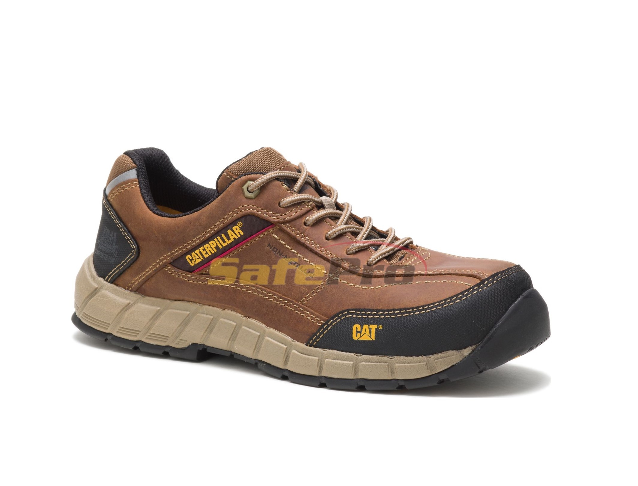 CATERPILLAR MEN'S STREAMLINE LEATHER COMPOSITE TOE WORK SHOES SafePro